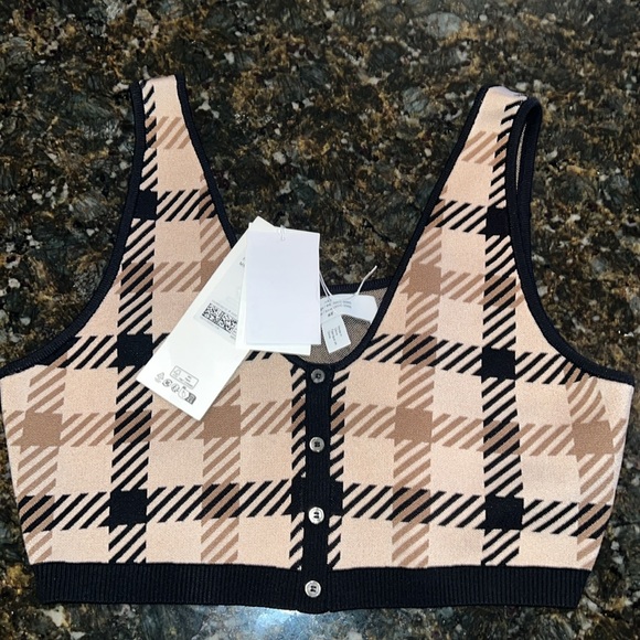 Hm Rokh jacquard knit bra top - Picture 3 of 4